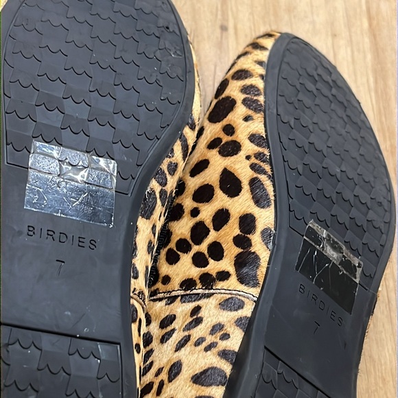 BIRDIES Starling Cheetah Calf Hair Flats/Deadstock - Picture 7 of 16